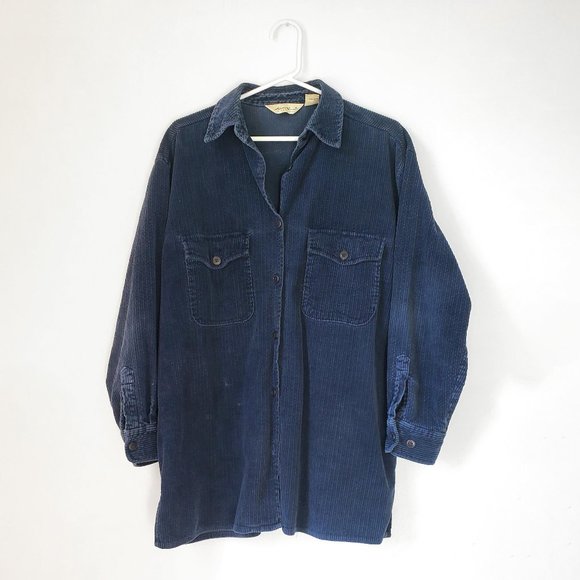 Eddie Bauer Corduroy Long Sleeve Shirt - Picture 1 of 3